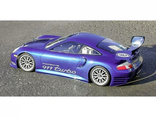 Porsche 911 Turbo Clear Bodyshell - 200mm &mdash; image 4 of 7