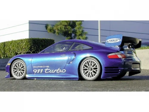 Porsche 911 Turbo Clear Bodyshell - 200mm &mdash; image 2 of 7