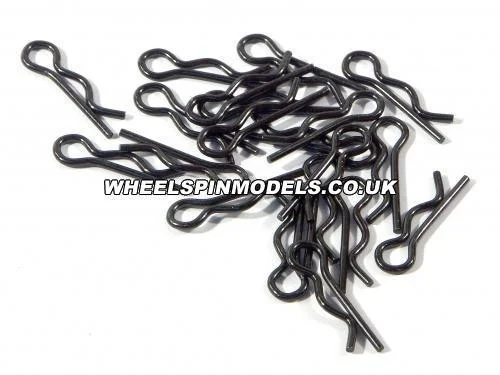 Body Clip (6mm/Black/20Pcs) — image 2 of 2