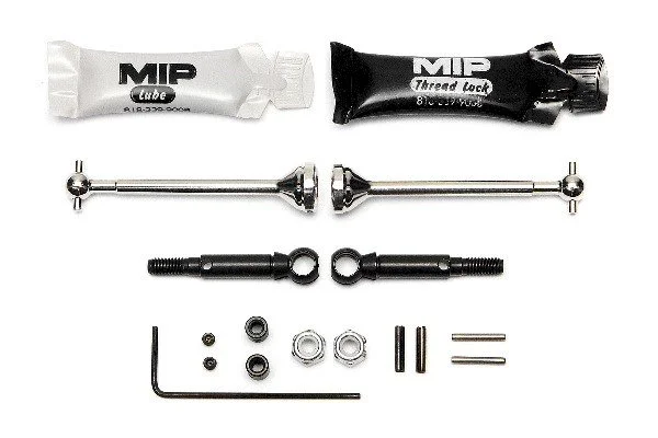 MIP Shiny CVDs Rear (2Pcs/RS4 200mm) (Upgrades HPI-86036)