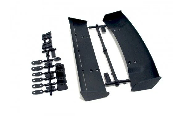 Moulded Wing Set & Mounts Black (2 Types Included) &mdash; image 5 of 5
