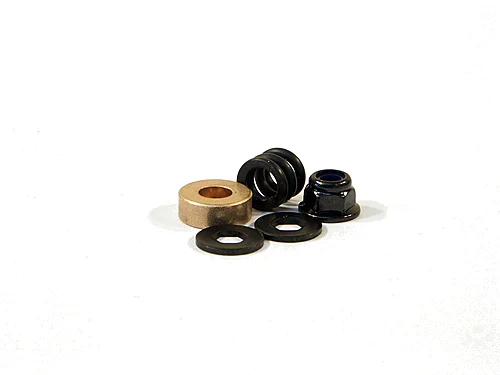 Spring 4.9x8 x7mm & Washer (4.3x10x1.0mm Hex Hole/Black) — image 3 of 3