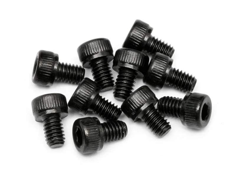 HPI Cap Head Screw M4x6mm (10) - 3.0mm Hex | 94502