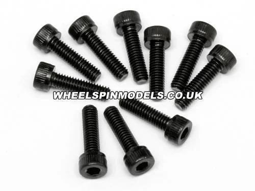 Cap Head Screw M4x15mm (6pcs) 3.0mm Hex Socket — image 1 of 3