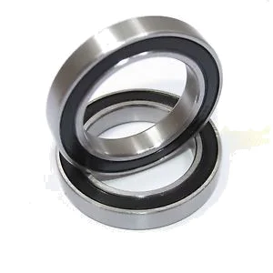 Ball Bearing 10x15x4mm Rubber Shielded (2Pcs)