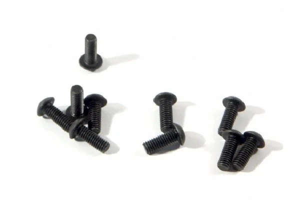 Button Head Screw M3x8mm (2mm Hex Socket - 6Pcs) — image 2 of 2