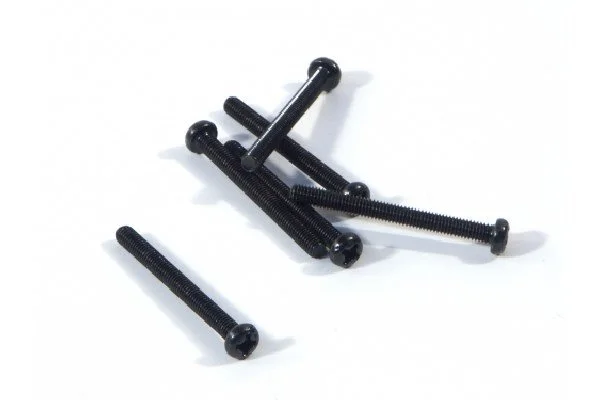 Button Head Screw M3x30mm (Phillips Head/6Pcs) &mdash; image 3 of 3