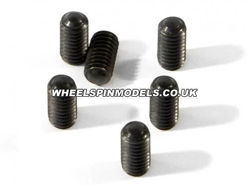 Set Screw M4x8mm (Round Point/6Pcs) — image 2 of 2