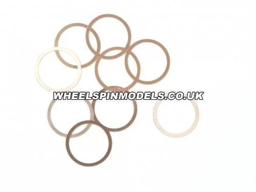 Washer 10x12x0.1mm Copper 10Pcs — image 2 of 2