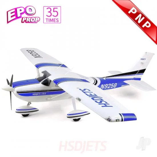 HSD Jets 2m Cessna-182, Blue (PNP 6S) — image 1 of 6