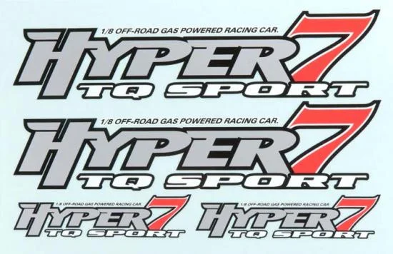 Hobao Hyper 7 Tq Sport Decal (4) — image 1 of 2