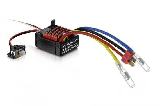 Hobbywing Quicrun 1060 Brushed SBEC Waterproof 60A ESC - Deans Connector — image 2 of 4