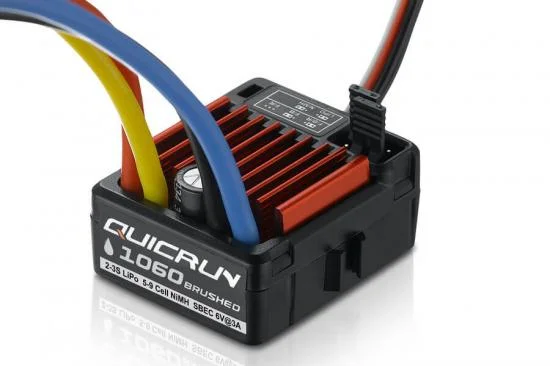 Hobbywing Quicrun 1060 Brushed SBEC Waterproof 60A ESC - Deans Connector — image 3 of 4
