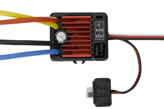 Hobbywing Quicrun 1060 Brushed SBEC Waterproof 60A ESC - Deans Connector — image 4 of 4
