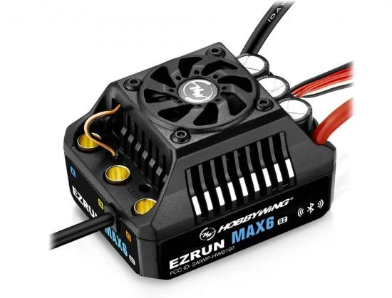 Hobbywing EZRun MAX6 G2 200A ESC — image 2 of 3