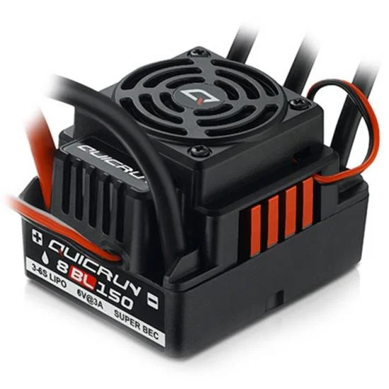 Hobbywing Quicrun WP 8Bl150 V2 Brushless Sensorless ESC 150A — image 1 of 6