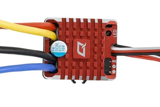 Hobbywing Quicrun 80 AMP Brushed Crawler Waterproof ESC — image 5 of 6