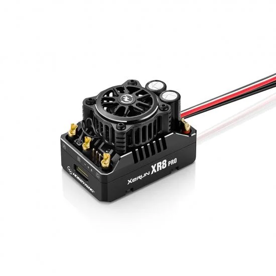 Hobbywing XERun XR8 Pro G3 ESC - Black — image 1 of 6