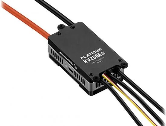 Hobbywing Platinum 260A HV Opto V5 ESC — image 3 of 6
