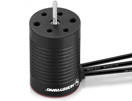 Hobbywing Quicrun 2435-4500KV G3 Motor (1:16 - 1:18) - 2.0mm Shaft — image 1 of 6