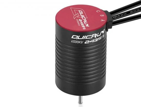 Hobbywing Quicrun 2435-6500Kv G3 Motor 1:18 (2.0mm Shaft) — image 1 of 4