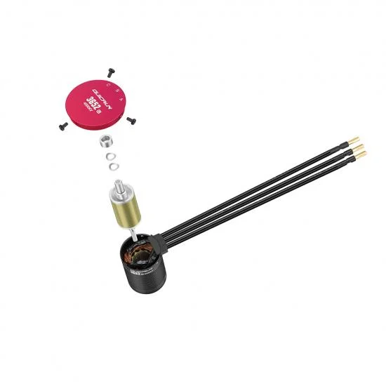 Hobbywing Quicrun 3660SL 3700Kv G2 Motor Black &mdash; image 3 of 6