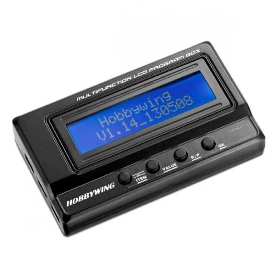 Hobbywing XERUN / EZRUN Multifunction LCD Programming Box — image 1 of 3