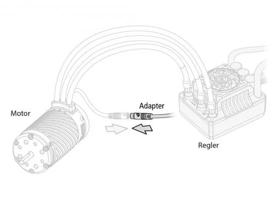 Hobbywing Converter Cable For JST Port - ESC (Ezrun) — image 3 of 3