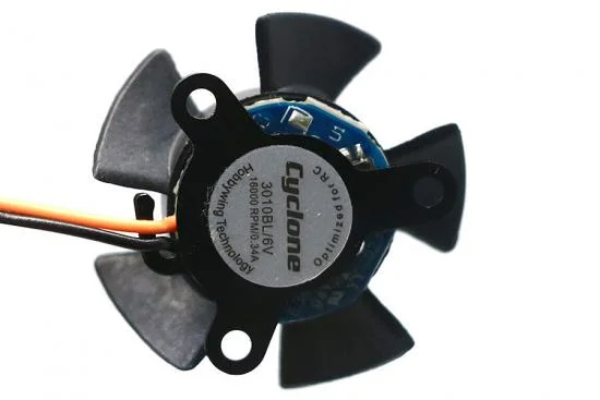 Hobbywing Fan MP3010BL 6V 1600 0 RPM 0.34A Black B (Max8 G2) &mdash; image 4 of 5