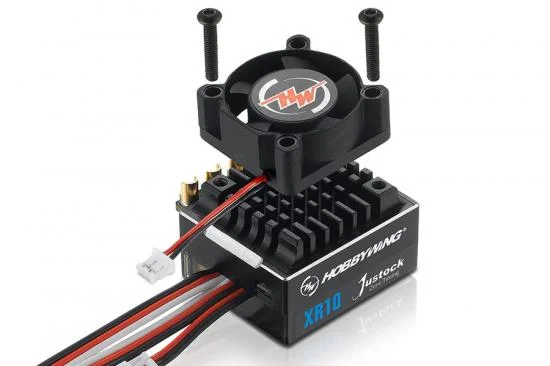 Hobbywing Combo XR10 Justock ESC + Xerun Justock G2.1 10.5T — image 3 of 9
