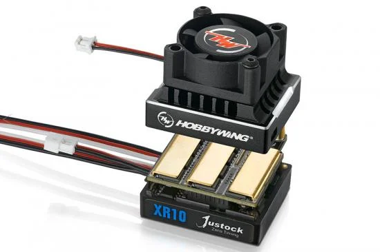 Hobbywing Combo XR10 Justock ESC + Xerun Justock G2.1 10.5T — image 6 of 9