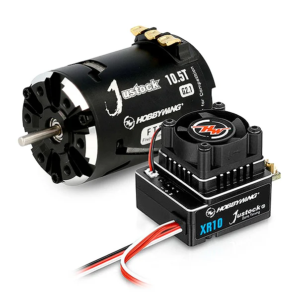 Hobbywing XR10 Justock G3 ESC Combo With Justock G2.1 10.5T Motor