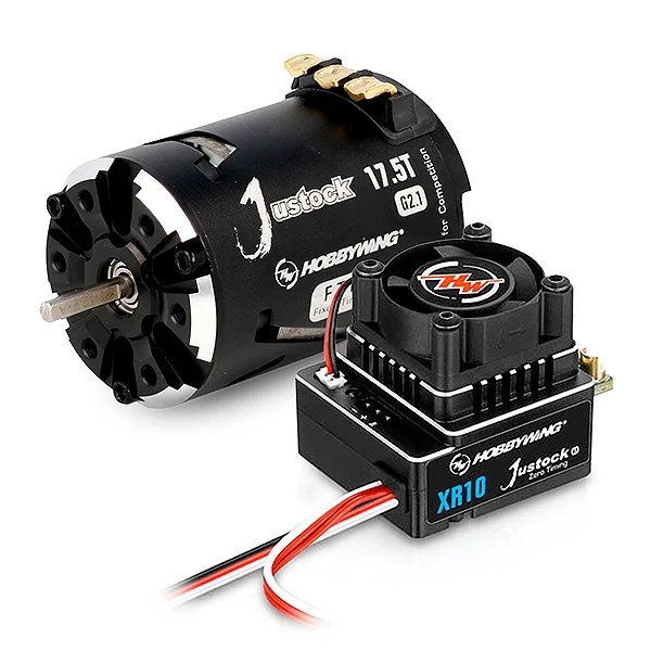 Hobbywing XR10 Justock G3 ESC Combo With Justock G2.1 17.5T Motor