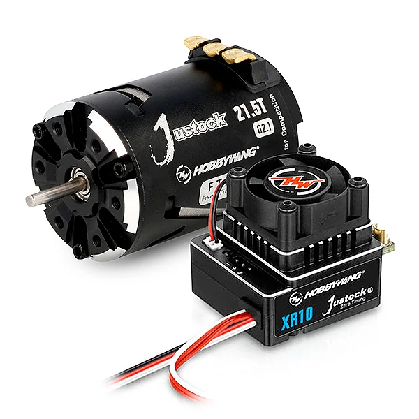 Hobbywing XR10 Justock G3 ESC Combo With Justock G2.1 21.5T Motor