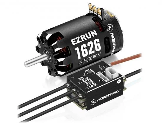 Hobbywing EZRun Mini28 ESC Combo WIth 1626Sd 6500Kv Motor — image 2 of 4