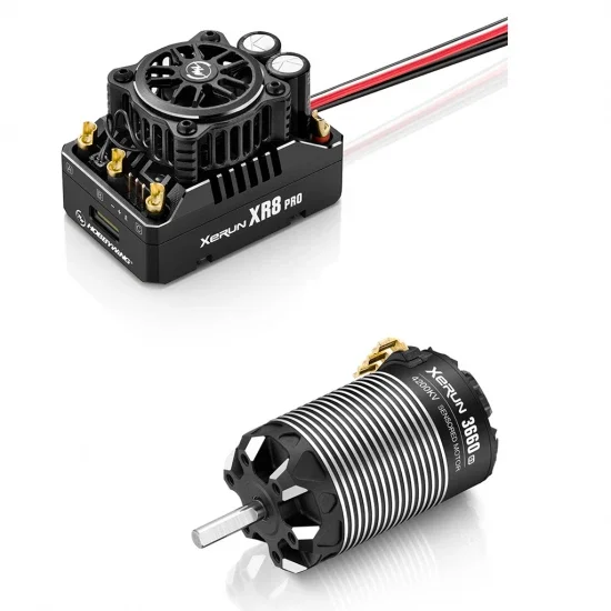 Hobbywing SCT XR8 Pro G3 ESC Combo With 3660Sd 3200Kv Motor — image 1 of 2