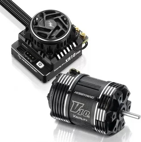 Hobbywing XR10 Pro G3 Black ESC Combo With V10 G3 4.5T Motor — image 1 of 2