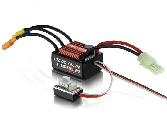Hobbywing Quicrun 16BL30 ESC Combo With 1:16 2435SL 6500Kv G3 Motor &mdash; image 2 of 4