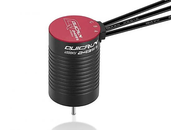 Hobbywing Quicrun 16BL30 ESC Combo With 1:16 2435SL 6500Kv G3 Motor &mdash; image 3 of 4