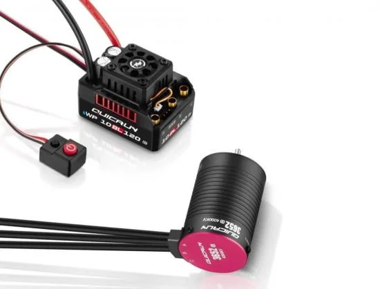 Hobbywing Quicrun 10BL120 ESC G2 Combo With 3652SL 4000Kv G2 Motor &mdash; image 2 of 3