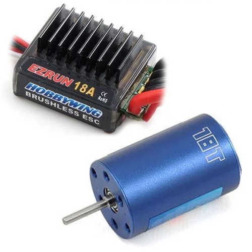 Hobbywing EZRUN 18A Micro ESC Combo With Mini 5200kv Motor — image 1 of 6