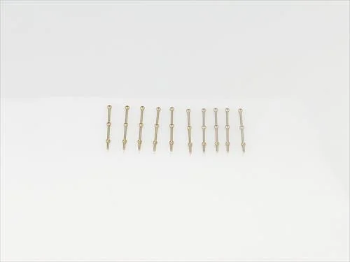2 Hole Capping Rail Stanchion - Brass 20mm — image 2 of 7