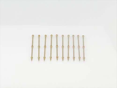 2 Hole Stanchion - Brass 35mm (10) — image 1 of 6