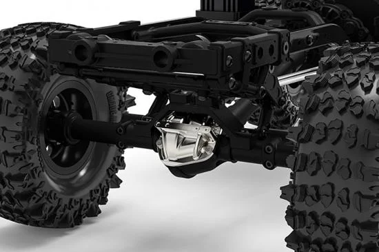 GMade Ga44 3D Machined Differential Cover (Silver) — image 1 of 2