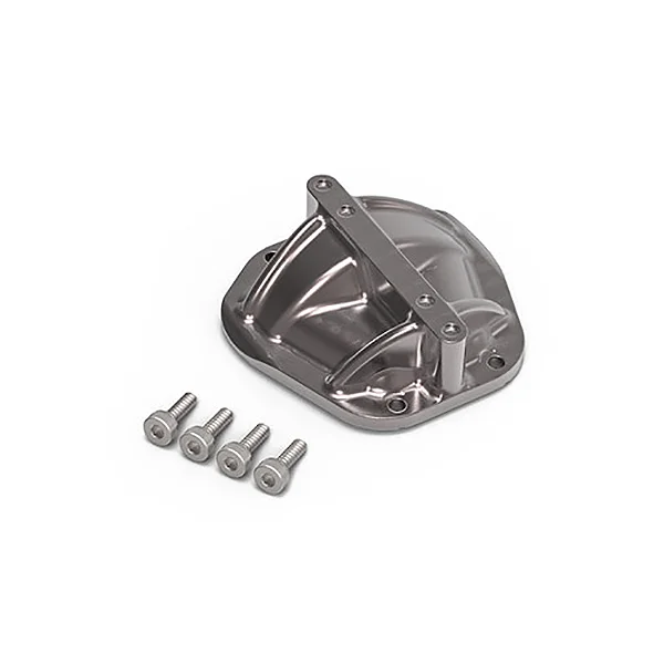 GMade Ga44 3D Machined Differ Ential Cover (Titanium Gray)