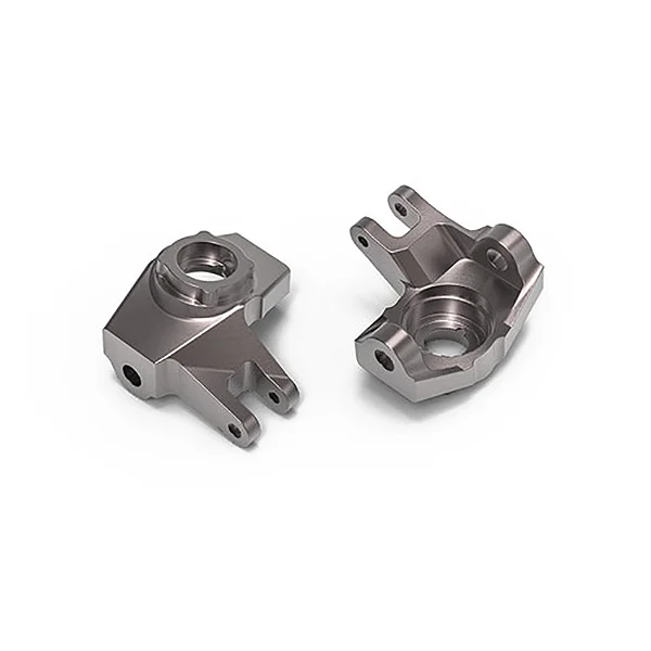 GMade Ga44 Aluminium Steering Knuckle (Titanium Gray) — image 2 of 2