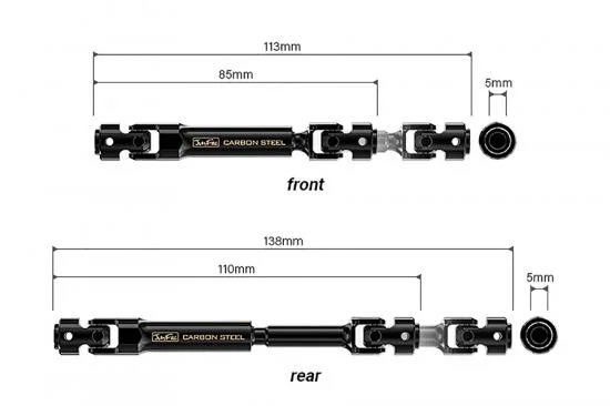GMade - Junfac Scale GMade Gs02 Univ Shaft Hardened Steel — image 5 of 5
