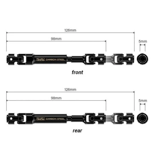 GMade Junfac Axial SCX10 III (313mm) Univ Shaft Hardened Steel — image 5 of 5