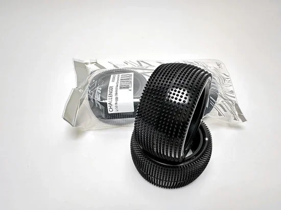 Jetko Challenger 1:10 Buggy Rear Medium EOS Tyres (2) &mdash; image 2 of 5