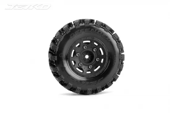 Jetko EX Belted Tyre Defender SC on 12/14/17mm Hex Wheels (2) &mdash; image 2 of 2